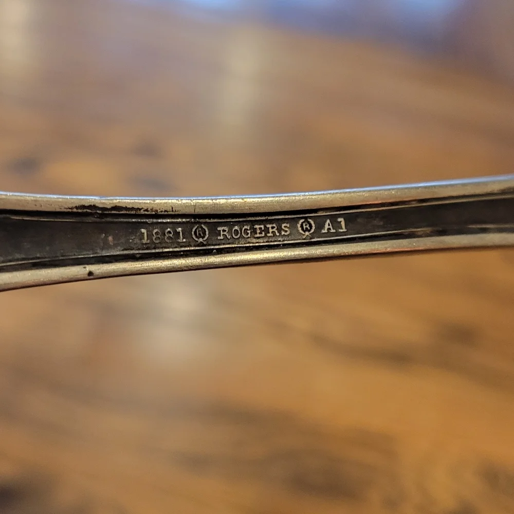 Vintage 1881 Rodgers A1 Ladle Antique